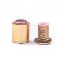 Preview: Punkthalter Befestigung Gold Bronze Messing Kupfer Optik